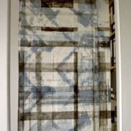 2000, vue atelier 3, Pliage mixed media sur papier Kozo, 87 x 200cm..jpg